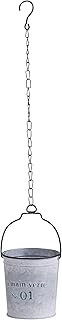 Abitte MW-913-WH Grandaire Hanging Pot W3.9 x D3.7 x H20.1 inches (W10 x D9.5 x H51 cm) (including c