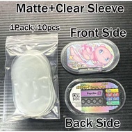 (Mezastar Exclusive)[Ready Stock] Pokemon Mezastar Mette+Clear Sleeve 1pack/10pcs