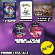 PREMIUM Promo Set seri 2 Medallion custom Kartu pokemon TCG Indonesia series