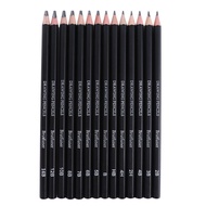 Sketch Pencil Set, Smooth Writing HB 2H 4H B 2B 3B Graphite Pencil, Journal Wooden 4B 5B 6B 7B 8B De