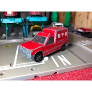 Model Car (Second Hand) MAJORETTE No.233 Renault Express Red-Japan Post Mail Van 1:53