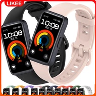 Rubber Band Strap for Huawei Band 10 9 8 6 7 / Honor Band 6 7 Soft Smartwatch Huawei Band 7 Band 6