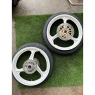sportrim rim 3 batang yamaha touch 125 125z ori motor