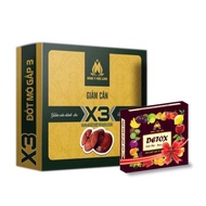 Giảm Cân X3 Tặng 15V Detox Ban Đêm