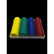 Plastic Poker Chip Coin For Playing Card Games