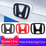 Honda Civic FC 2017-2021 10th / Civic FE 2022Front & Rear Logo Cover Honda Emblem Cover Accessories