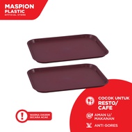 Maspion Nampan Plastik Serbaguna Serving Tray 811 2 pcs set