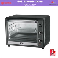Sona 60L Electric Oven - SEO2260 (2 Years Warranty)