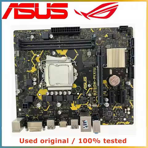 For ASUS B250M-PIXIU board LGA 1151 Intel B250 2 × DDR4 32GB SATA III USB3.0 micro-ATX support Core 