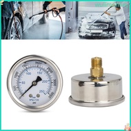 WU Pressure Washer Gauges 3500psi Quick Connect Pressure Gauges for Power Washer
