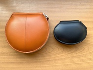 日本製 Vintage Issey Miyake leather wallet and coins bag 三宅一生 中古 真皮銀包 散銀包