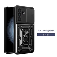 2in1 Robot Case + Camera Cover Samsung A36 (5G) Hard Case Transformer Slide Camera Samsung A36 5G / 