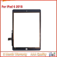 For iPad 6 2018 Touch screen Digitizer For iPad 6 iPad 9.7 2018 Touch Screen Glass Panel Replacement Sensor A1893 A1954