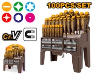 INGCO ไขควงอเนกประสงค์ 100 ตัวชุด รุ่น HKSD10028