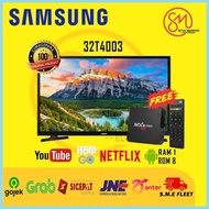 SAMSUNG LED TV 32 Inch Smart Android TV Digital (32T4003 + MXQ TV Box)