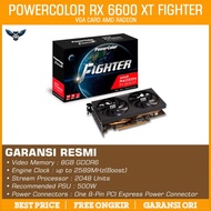 Vga Card Powercolor Rx 6600 Xt Fighter 8gb Ddr6 Radeon 6600xt Rx6600xt