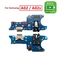 For Samsung A02 A022 / A02s A025 usb Charging board Charging Port Flex Cable Charging Dock connector