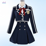 Asuna 2D Anime Cosplay Costume - Sword Art Online School Uniform