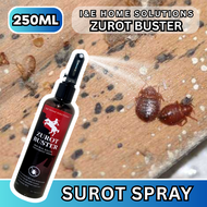 Zurot Buster Goodbye Bedbug Surot Killer Spray Pamatay surot 250ml Eco Friendly