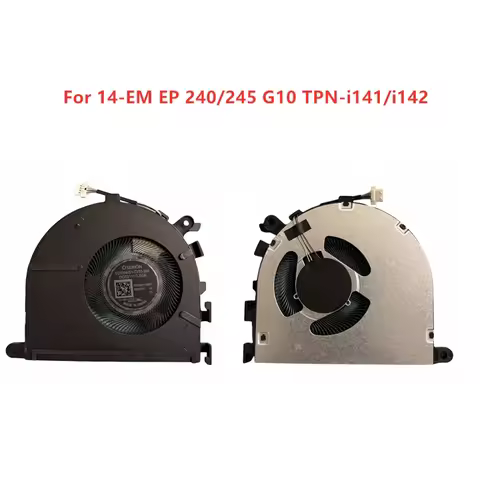Brand New Original Laptop CPU GPU Cooling fans For HP 14-EM EP 240 245 G10 TPN-i141 TPN-i142 DC5V 0.