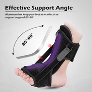 New Adjustable Plantar Fasciitis Night Splint Foot Drop Orthosis Stabilizer Brace Pain Relief Ankle Support With Massage Ball