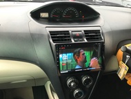 (ครบชุด ตรงรุ่น จอ+หน้ากาก+ปลั๊กตรงรุ่น) จอแอนดรอย 9 นิ้ว 8 core ram4 rom32 รองรับ Apple Car Play / Android Auto สำหรับ Toyota Vios Gen 2