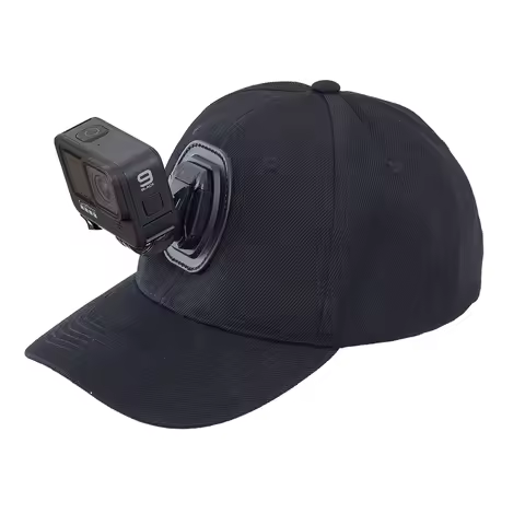 Adjustable Canvas Sun Hat Cap for Gopro Hero 12 11 10 9 8 7 6 5 4 3 insta360 x3 x2 Eken SJCAM DJI OS