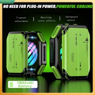 X111 Mobile Phone Magnetic Semiconductor Coolng Fan Radiator with 7 Gears Adjustable PUBG Game Coole