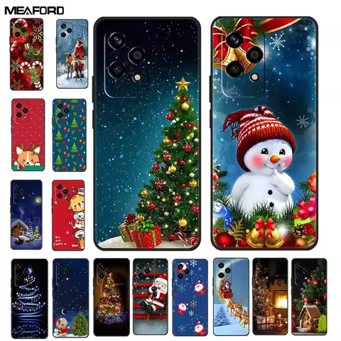 Christmas Case For Honor 200 Pro / 200 Lite / Honor 200 Case 100 90Pro Lite Lovely Soft TPU Silicone