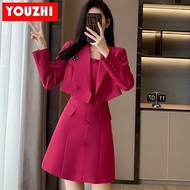 New arrival Women's office Fashion high quality Professional suits long sleeve blazer and pants 2 pi
