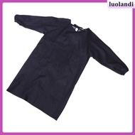 Apron Adult Protector Sleeves Kitchen Woman for Yellow