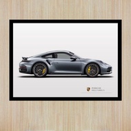Porsche 992.2 Turbo S Poster Canvas Print Car Poster Supercar Poster Porsche 911 Poster Car Home Dec