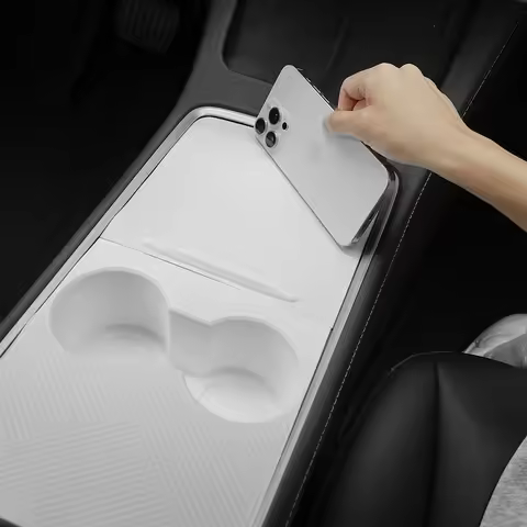 for Tesla Center Console Silicone Wrap Kit for Model 3 2021-2023 & Model Y 2021-2024 & Model 3 Highl
