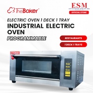 THE BAKER INDUSTRIAL ELECTRIC OVEN 1 DECK 1 TRAY FOR BAKERS D1/1P