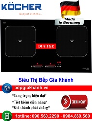 HCM]Bếp từ đôi Kocher DI 881GE nhập khẩu Đức bếp từ bếp điện từ bếp từ đôi bếp điện từ đôi bếp từ gi