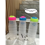 Coolpot Hugo 1.2 Liter - Refrigerator Storage Water Drinking Bottle - Sunrise 1.2 Liter Refrigerator