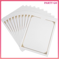 Certificate Paper for Awards Printing Cardstock with Border Blank Diploma Graduation  uiran