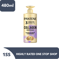 Pantene 3 Minute Miracle Collagen Repair Conditioner 480ml
