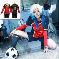 kaiser cosplay kaiser blue lock kaiser michael cosplay kaiser Jersey full set michael kaiser cosplay