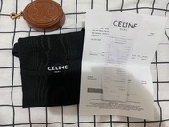 Celine CUIR TRIOMPHE鉤扣銀包