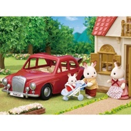 【car series〈red〉5-seater★Sylvanian Families】Japan〈Fun Outing Family Car〉Strollers (car seats), convertible cars  Car, Wagon, Camper, Camping Outdoor, exploration, leisureシルバニア 車 赤