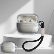 for Bowers & Wilkins Pi8 Pi6 Case B&W Protective Transparent Clear TPU Covers Bluetooth Earphone She