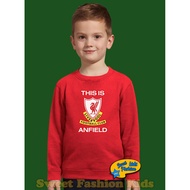 Liverpool This Is Anfield Kids Sweater Jacket