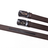 Men's Belt Genuine Leather Rail Genuine Leather Men's Belt Leather Buckle