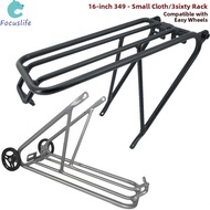 16 Inch Aluminum Alloy Rear Rack for Folding Bike Compatible with  FOR 3SIXTY
