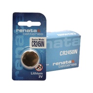 Renata CR2450N Swiss Made 3V Lithium Battery
