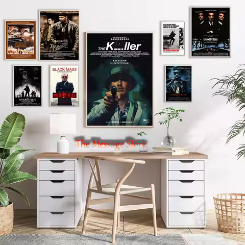 Gangster Movies Training Day The Killer The Untouchables Classic Gangster Movies Poster Canvas Paint