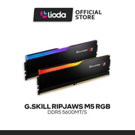 G.Skill Ripjaws M5 RGB DDR5 32GB (2x 16GB) 5600MT/s CL46 Black ( F5-5600J4645A16GX2-RM5RK )