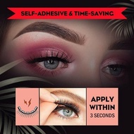 3d Professional Self Adhesive Eyelashes False Eyelashes Makeup Tools Lashes Extension I4i0
