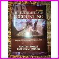✼ ∆ ℗ Slightly Damaged ORIGINAL Intermediate Accounting Volume 3 by Robles & Empleo